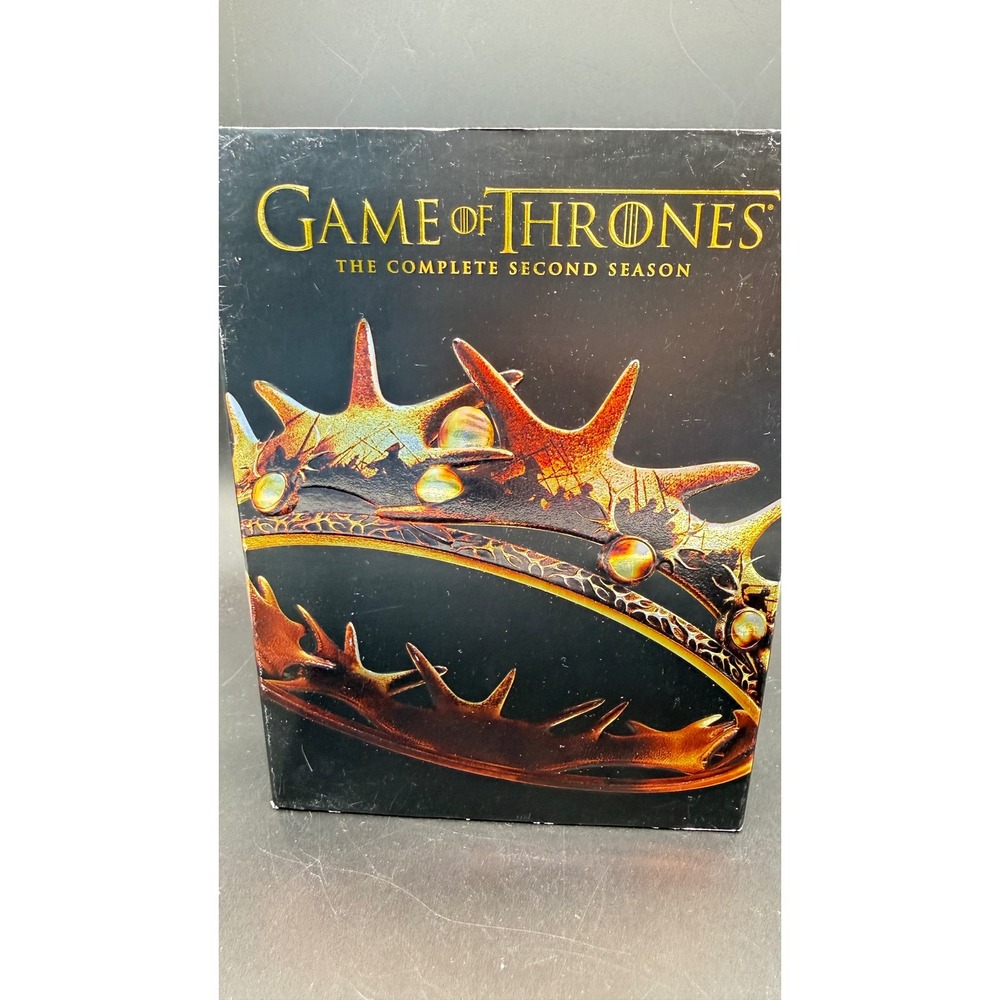 Game of Thrones The Complete Second Season 5-Disc DVD Set HBO Series Box Set